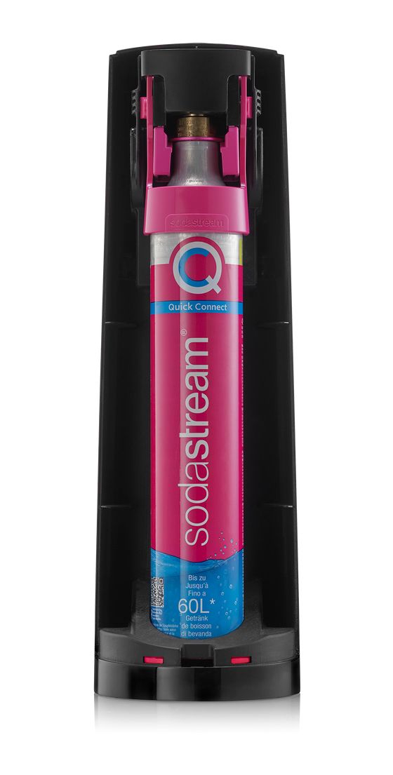 Terra Vorteilspack inkl. 3 Kunststoffflaschen Wassersprudler  (Schwarz) 