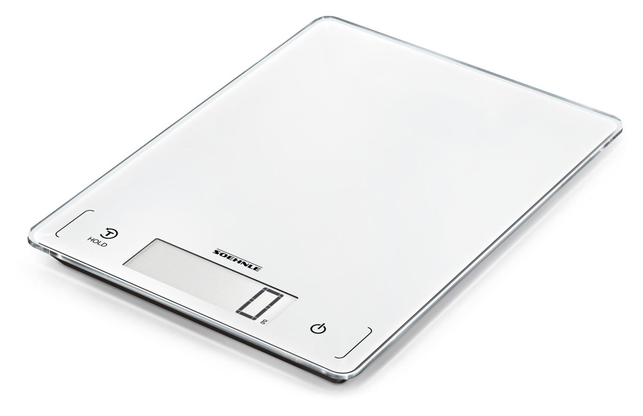 61507 Page Profi 300 Elektronische Küchenwaage bis 20 kg Genauigkeit 1 g  (Weiß) 