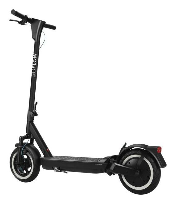 SO One Prime Max E-Scooter bis 50 km Reichweite  (Schwarz) 