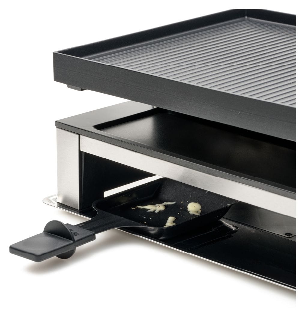 7911 3 in 1 Combi Tischgrill für 10 Personen 1500 W  (Schwarz/Grau) 