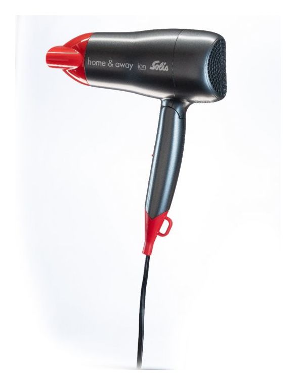 961.71 Home & Away Haartrockner 1800 W  (Schwarz, Rot) 