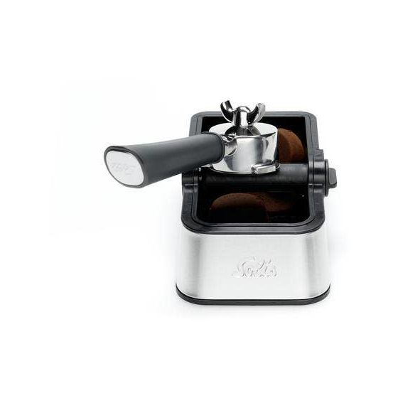 97843 Perfetta Knock Box  Kaffeesatzbehälter  (Schwarz, Edelstahl) 