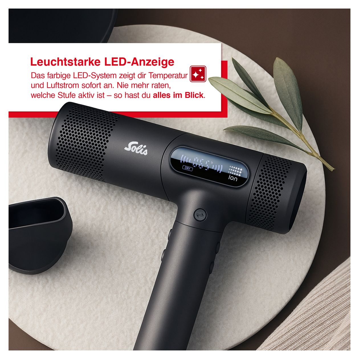 AirVolution 280 Haartrockner 1600 W  (Schwarz) 