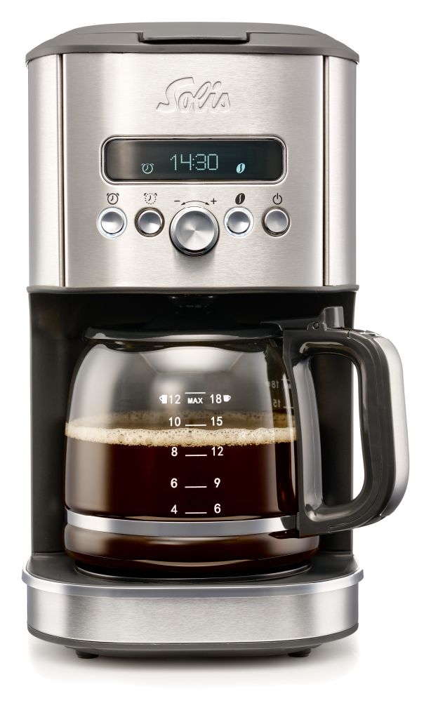 Aroma Brewer Filterkaffeemaschine 1,7 l (Schwarz, Stahl, Transparent) 