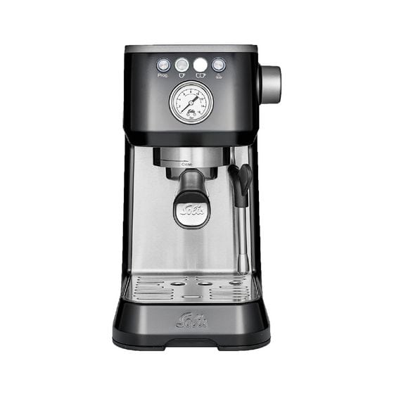 Barista Perfetta Plus Siebträger Kaffeemaschine 15 bar 1700 W  (Schwarz) 