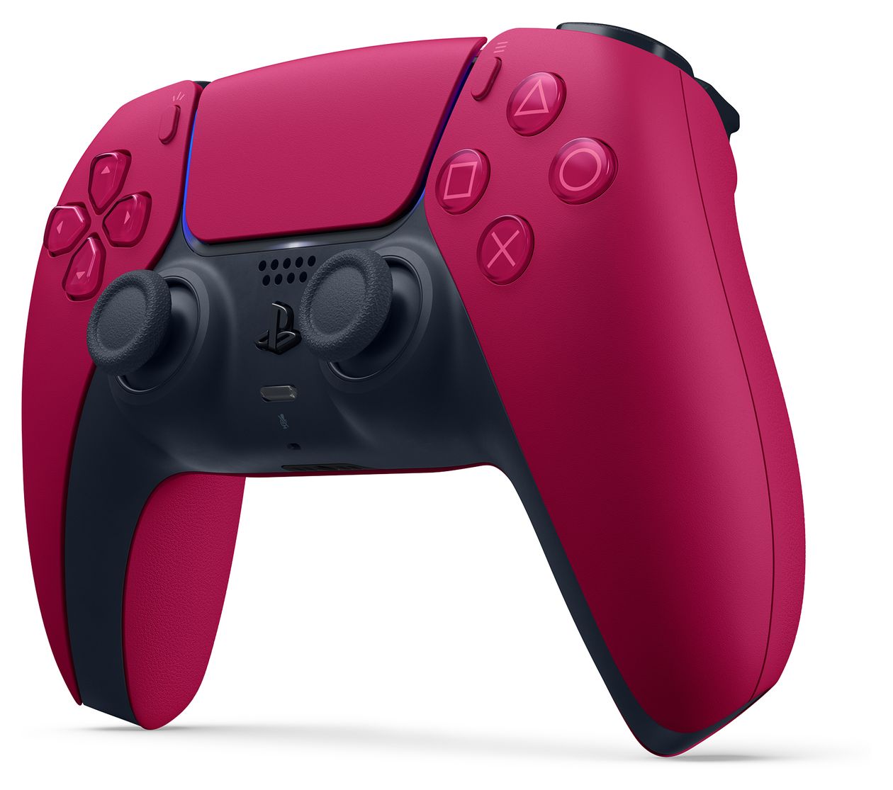 DualSense Wireless Controller Analog / Digital Gamepad für Android, MAC, PC, PlayStation PS5, iOS  (Rot) 
