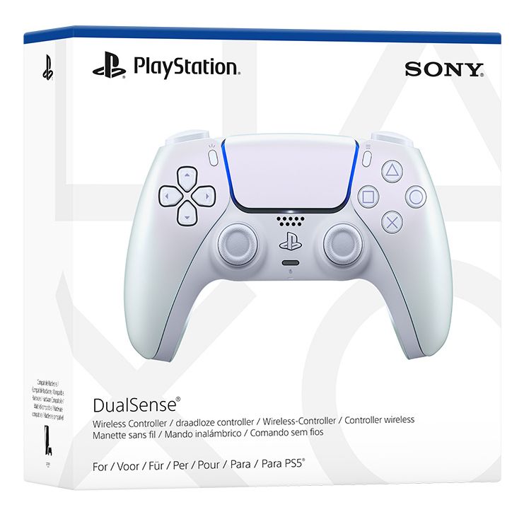 DualSense Wireless Controller Analog / Digital Gamepad für PlayStation PS5  (Perleffekt) 