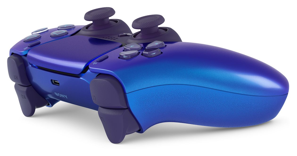 DualSense Wireless Controller Analog / Digital Gamepad für PlayStation 5, iOS  (Indigo) 