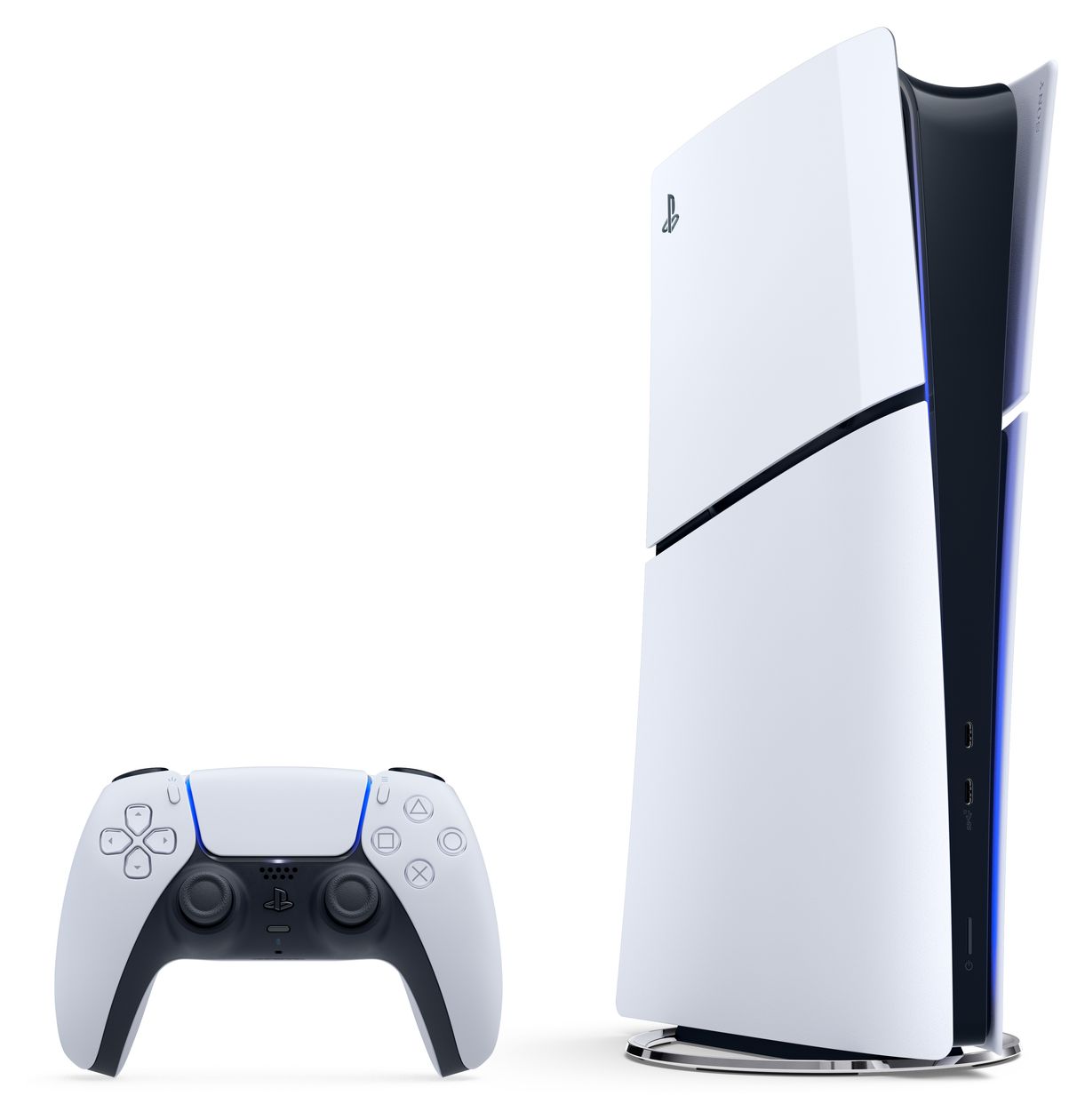 PlayStation PS5 Digital Edition  825 GB  (Schwarz, Weiß) 