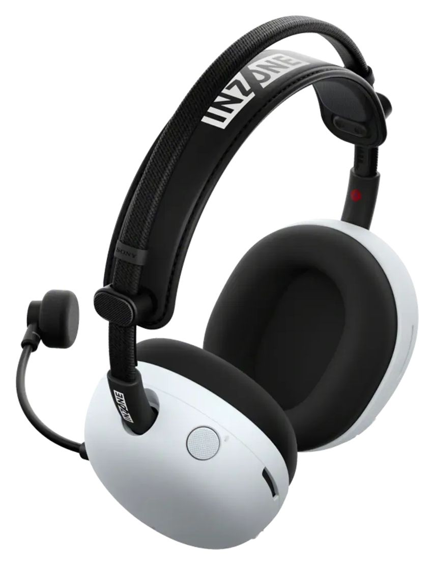 INZONE H9 II Gaming Headset Over Ear Bluetooth Kopfhörer kabellos IPX4 USB Typ-C  (Schwarz, Weiß) 