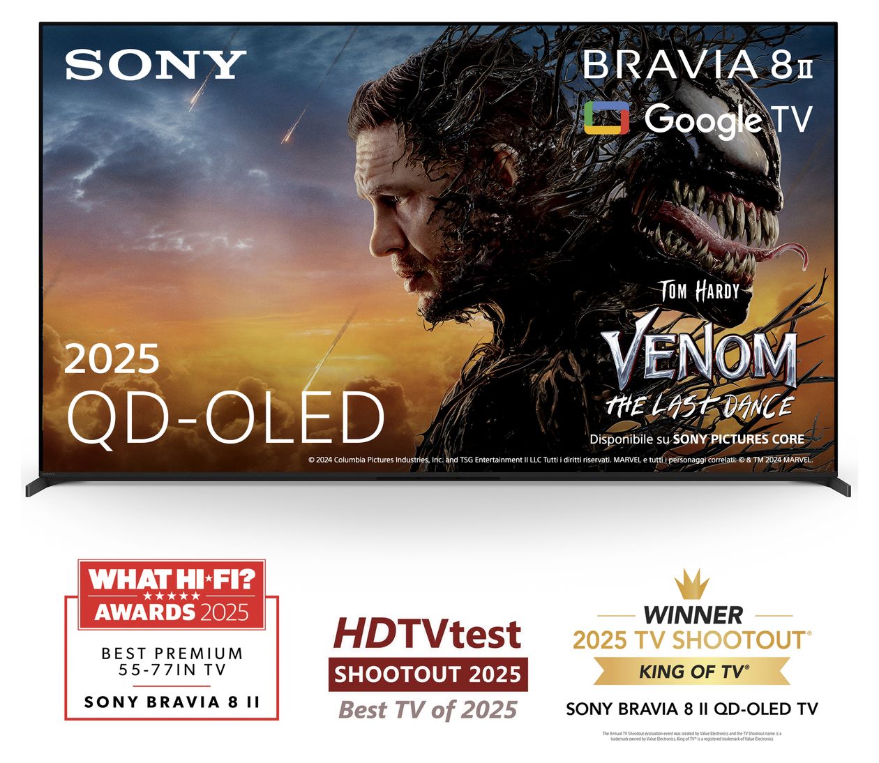 K-65XR8M2 Bravia 8 II OLED 165,1 cm (65 Zoll) Fernseher 4K Ultra HD 