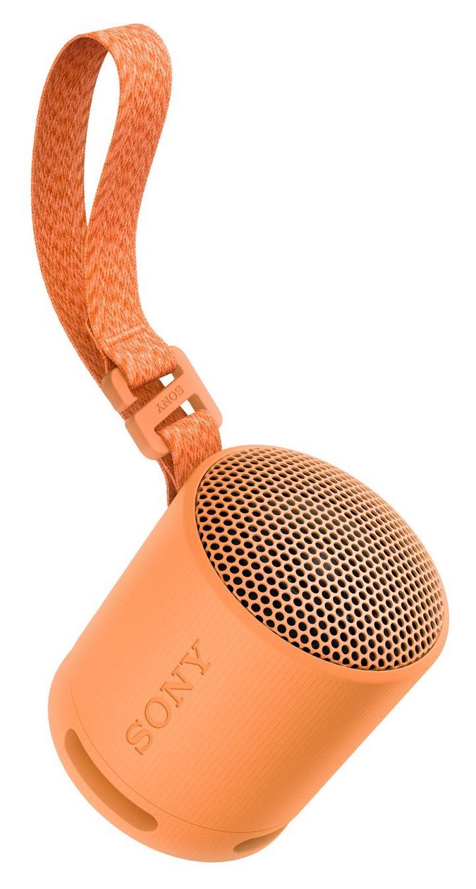 SRS-XB100 Bluetooth Lautsprecher IP67 Laufzeit bis 16 h  (Orange) 