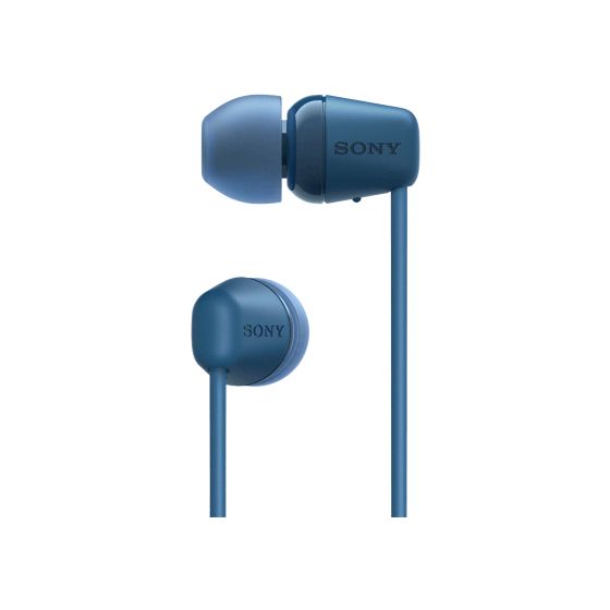 WI-C100 In-Ear Bluetooth Kopfhörer kabellos 25 h Laufzeit IPX4  (Blau) 