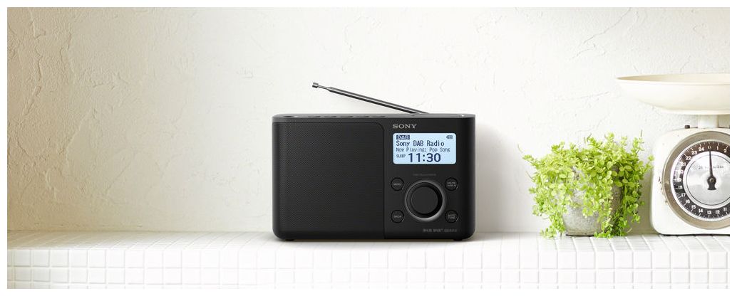 XDR-S61 DAB, DAB+, FM, PLL Radio (Schwarz) 