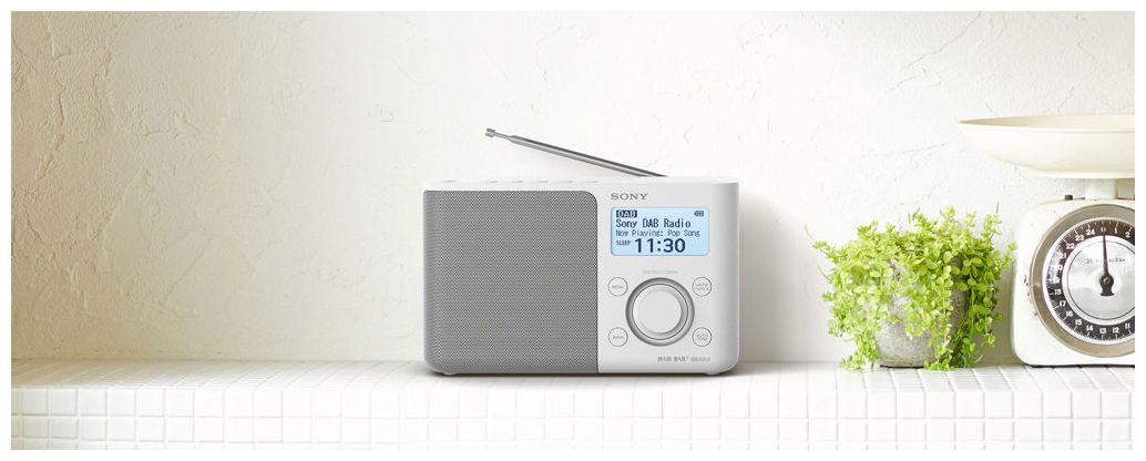 Sony XDR-S61 DAB, DAB+, FM, PLL Persönlich Radio (Weiß) von expert  Technomarkt