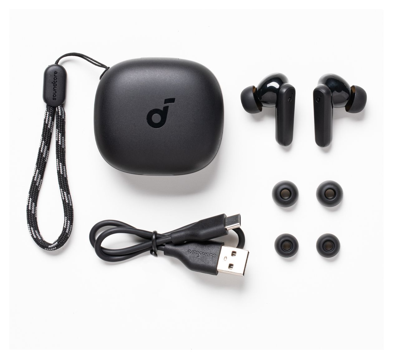 R50i In-Ear Bluetooth Kopfhörer Kabellos TWS 10 h Laufzeit IPX5  (Schwarz) 