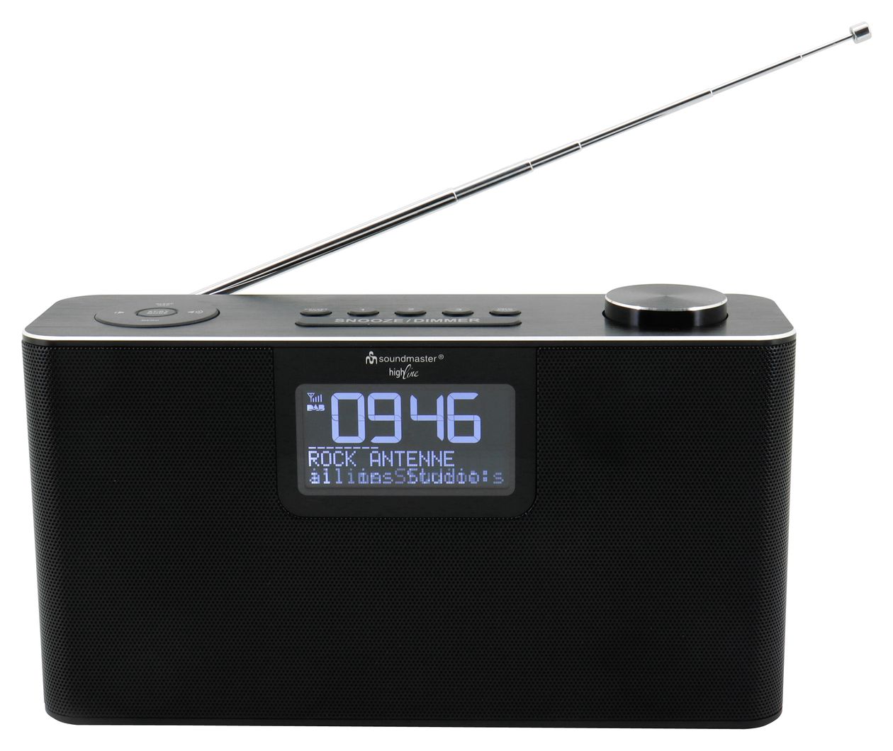 DAB700SW Bluetooth DAB+, FM Radio Persönlich  (Schwarz) 