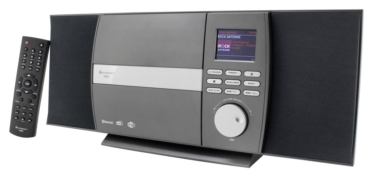 ICD1010AN FM Radio  (Grau) 