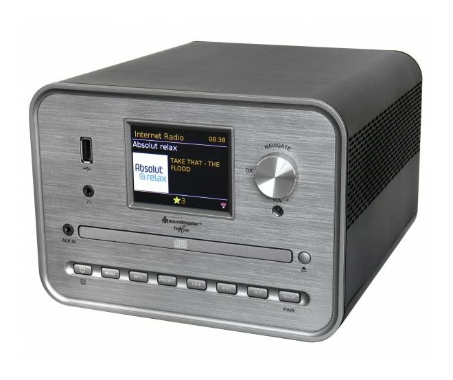 ICD1050SW CD Player DAB+, FM Radio  (Grau) 