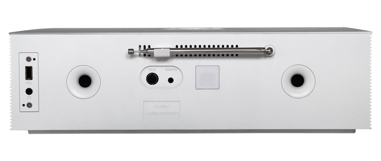 ICD2080WE Bluetooth DAB+, FM, UKW Radio Tragbar  (Weiß) 