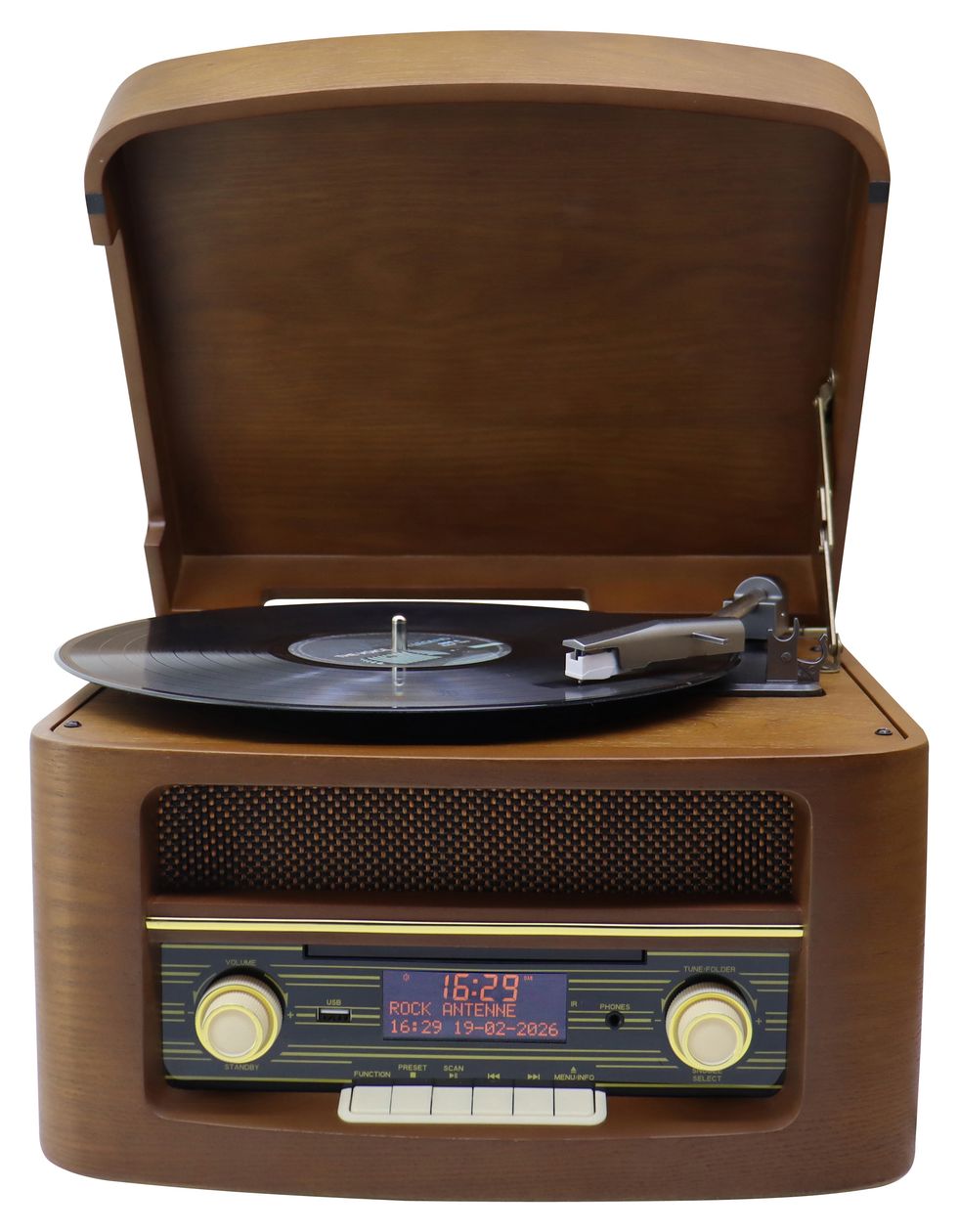 NR926 Nostalgie Stereoanlage  (Holz) 