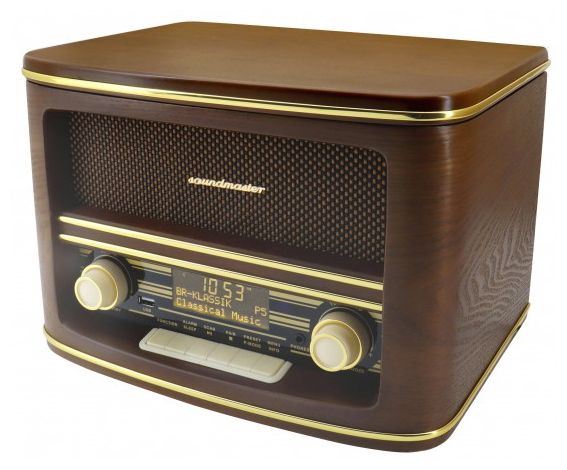 NR961 Bluetooth DAB+, FM Radio (Holz) 