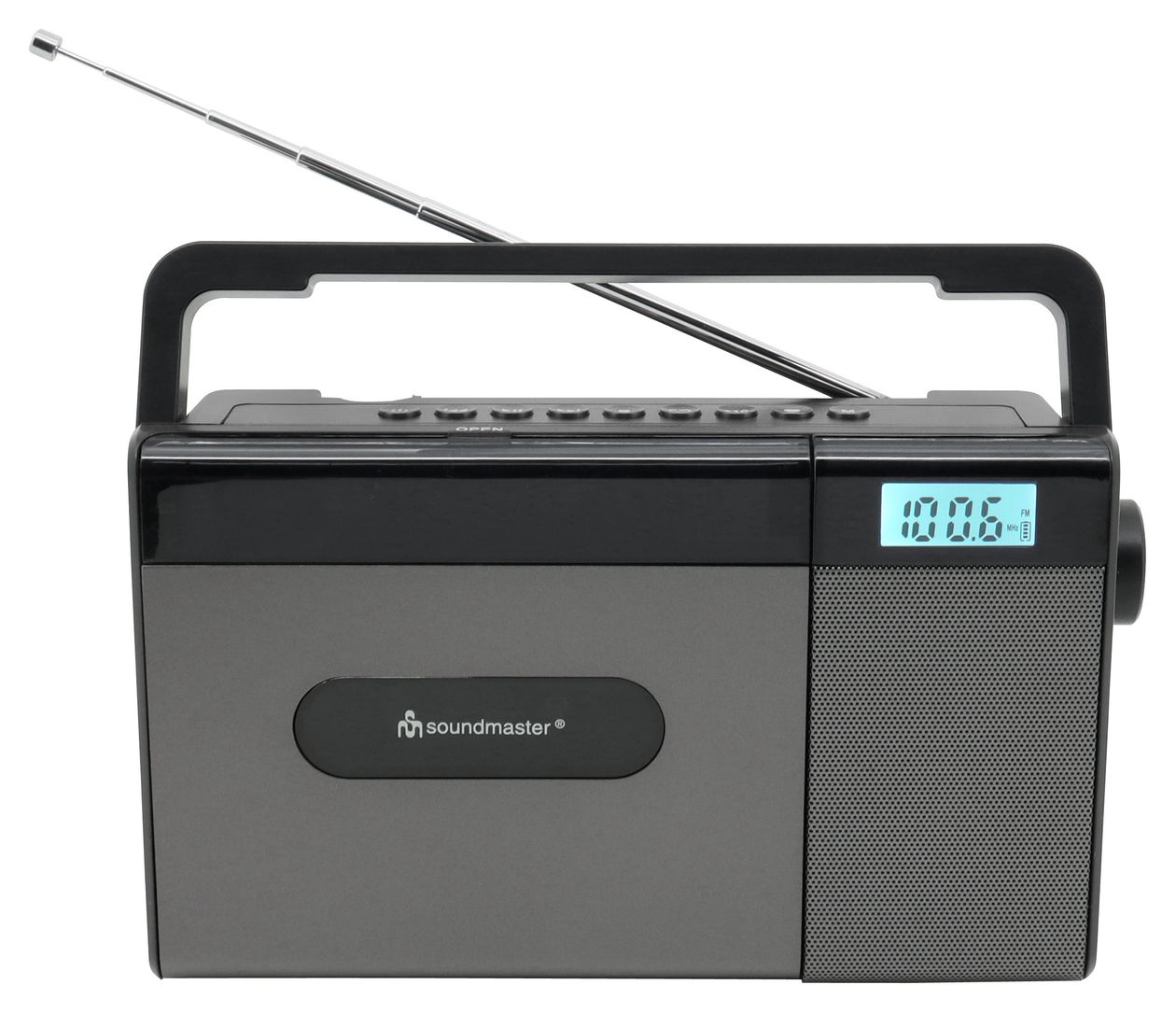 RCD1170SW Bluetooth FM Radio Tragbar  (Grau) 