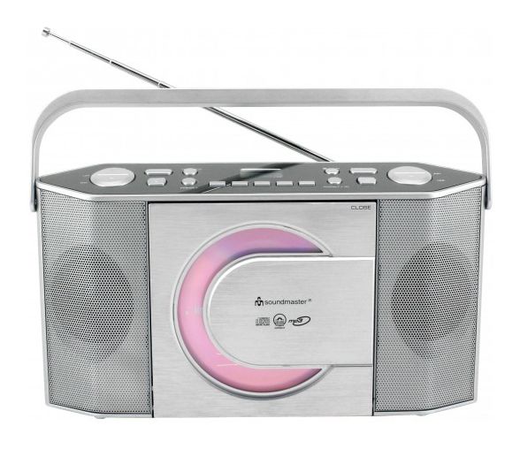 RCD1755SI CD Payer UKW Radio  (Silber) 