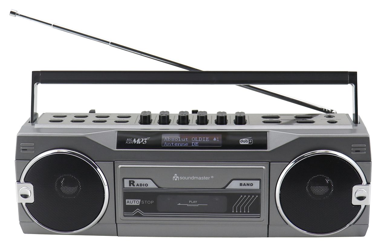 SRR80TI DAB+/UKW Radiokassettenrekorder Bluetooth 
