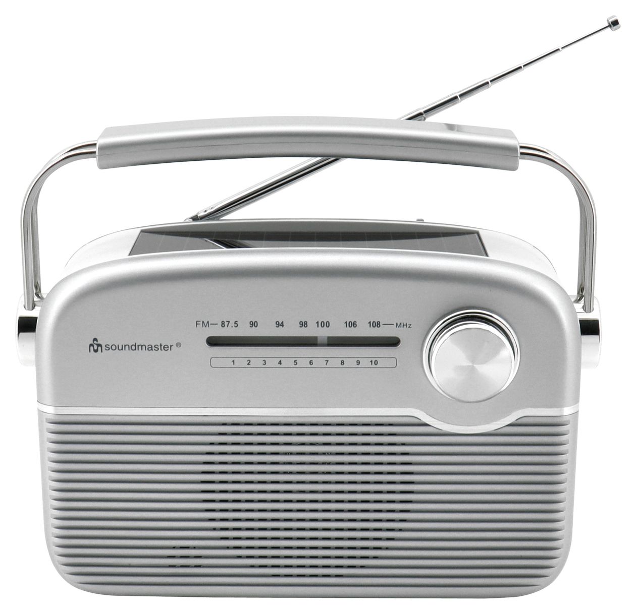 TR480SI FM Radio Tragbar  (Silber) 