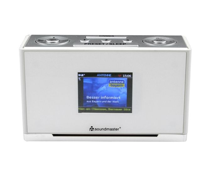 UR240WE DAB+, FM, UKW Radio Tragbar  (Weiß) 