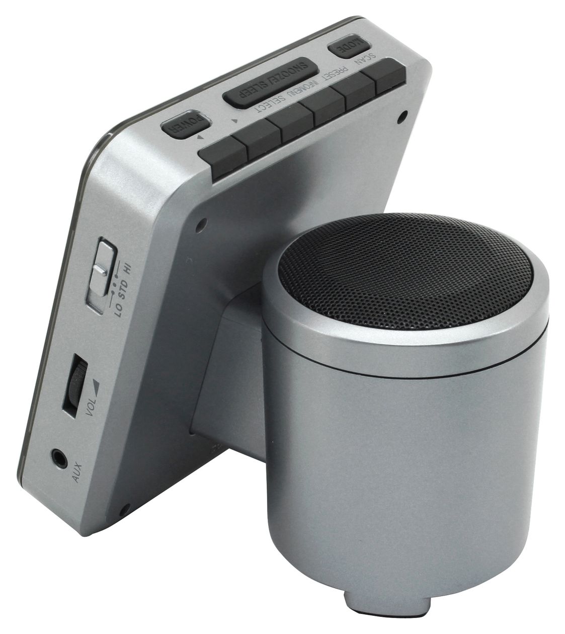 UR260SI DAB+, FM, UKW Radio Uhr  (Schwarz) 