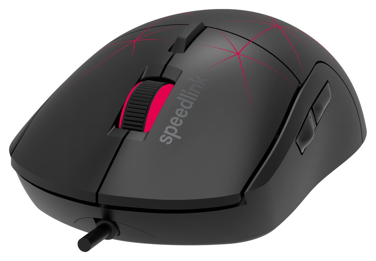 Corax 3200 DPI Gaming Maus Optisch  (Schwarz) 