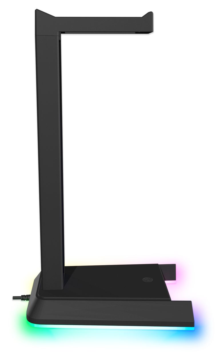 EXCELLO NX RGB Headset-Ständer  (Schwarz) 