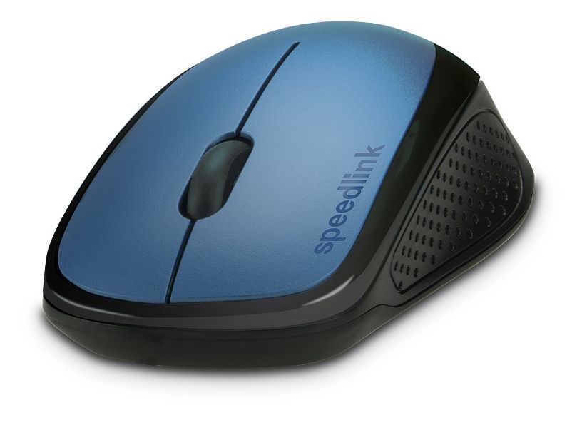 Kappa 1600 DPI Büro Maus Optisch  (Schwarz, Blau) 