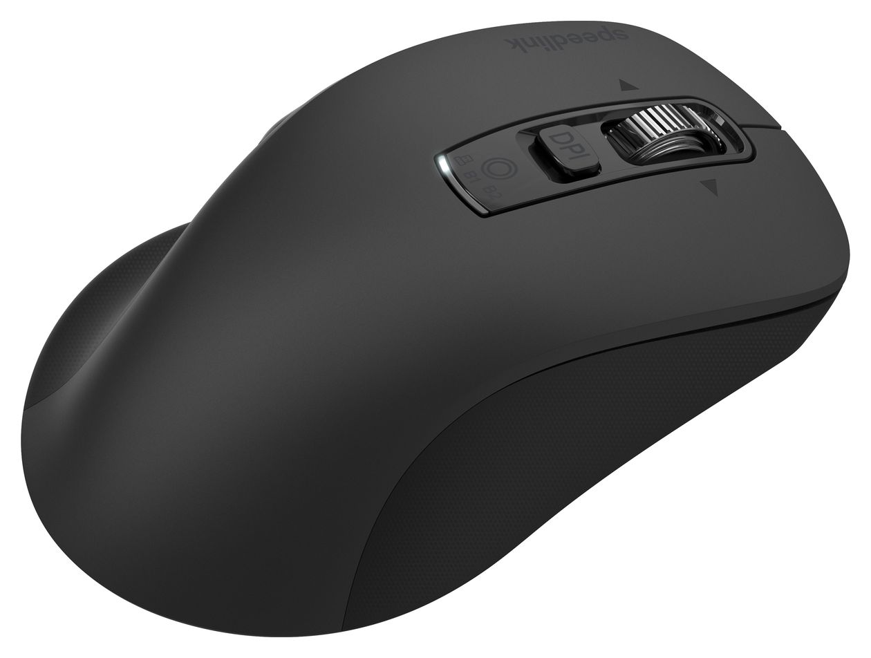 SL-630310 4800 DPI Büro Maus Optisch  (Schwarz) 