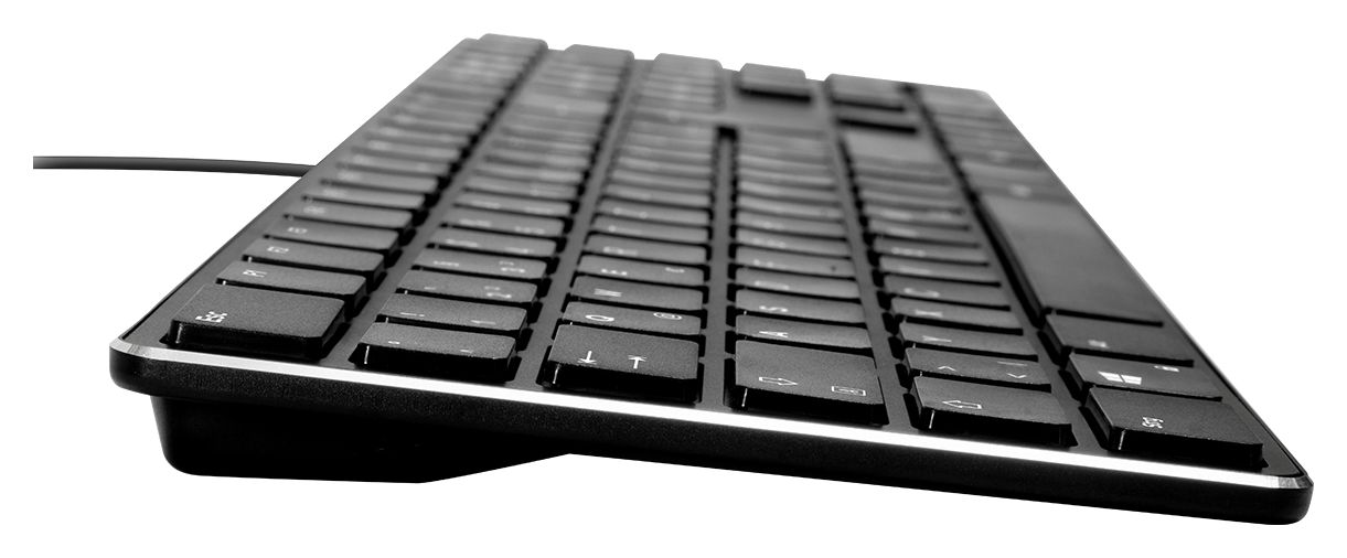 SL-640010 Büro Tastatur USB  (Schwarz) 