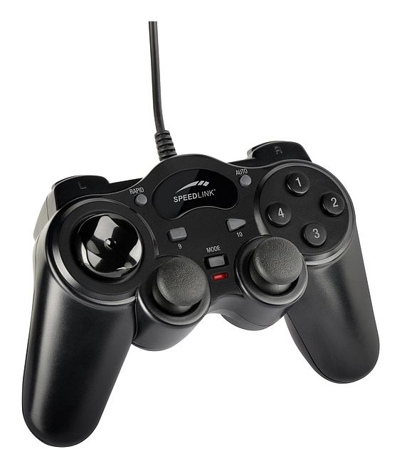 SL-6515-BK Thunderstrike Analog / Digital Gamepad für PC  (Schwarz) 