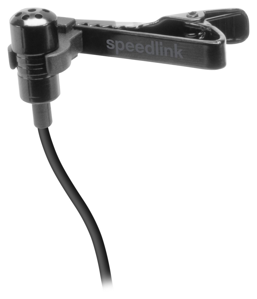 SL-800006 SPED Kabelgebunden Aufsteckbares Mikrofon 3,5 mm (1/8")  (Schwarz) 