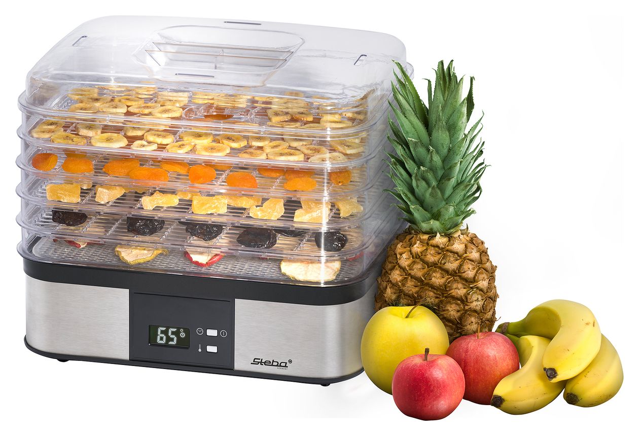 ED5 Dörrautomat 350 W 36 h Maximale Timer-Zeit 5 Dörrgitter 