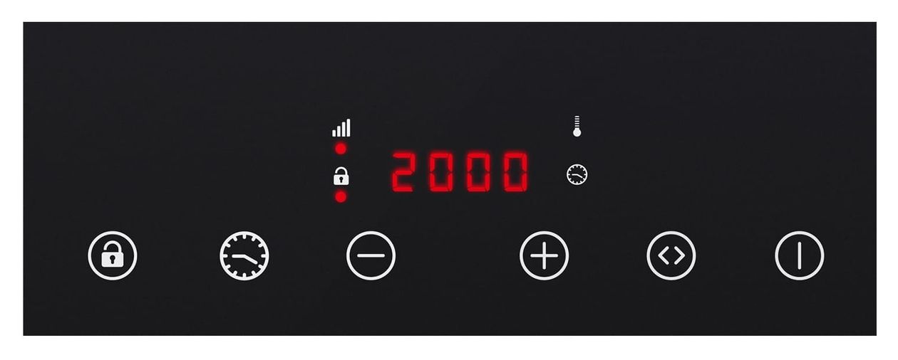 IK650 Slim 60 cm Induktions Kochfeld/Herdplatte 2 Zone(n) 