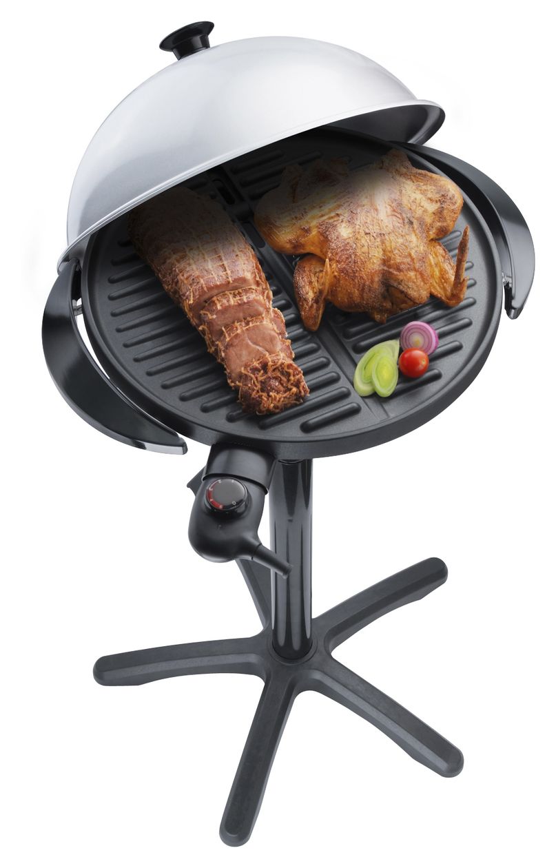 VG250 Standgrill 1800 W  (Schwarz, Silber) 