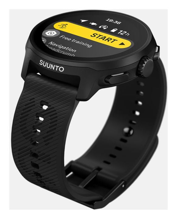 Run Digital 46 mm Smartwatch Rund 480 h  (Schwarz) 