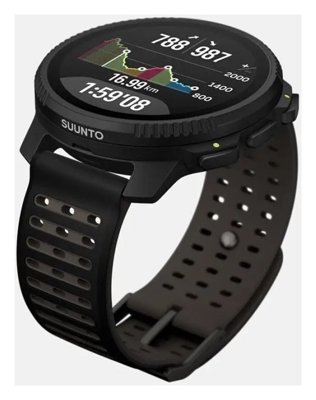 Vertical 2 Digital 48.6 mm Smartwatch Rund 480 h  (Schwarz) 