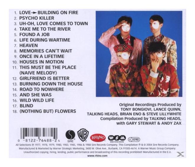 Talking Heads - Best Of Talking Heads,The 
