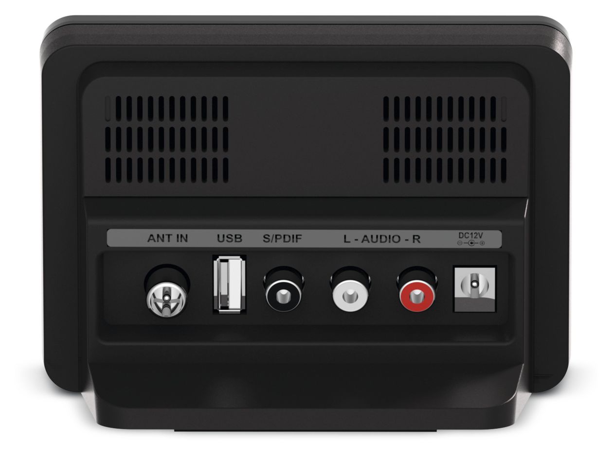 Cablestar 100 Radio Uhr  (Schwarz) 