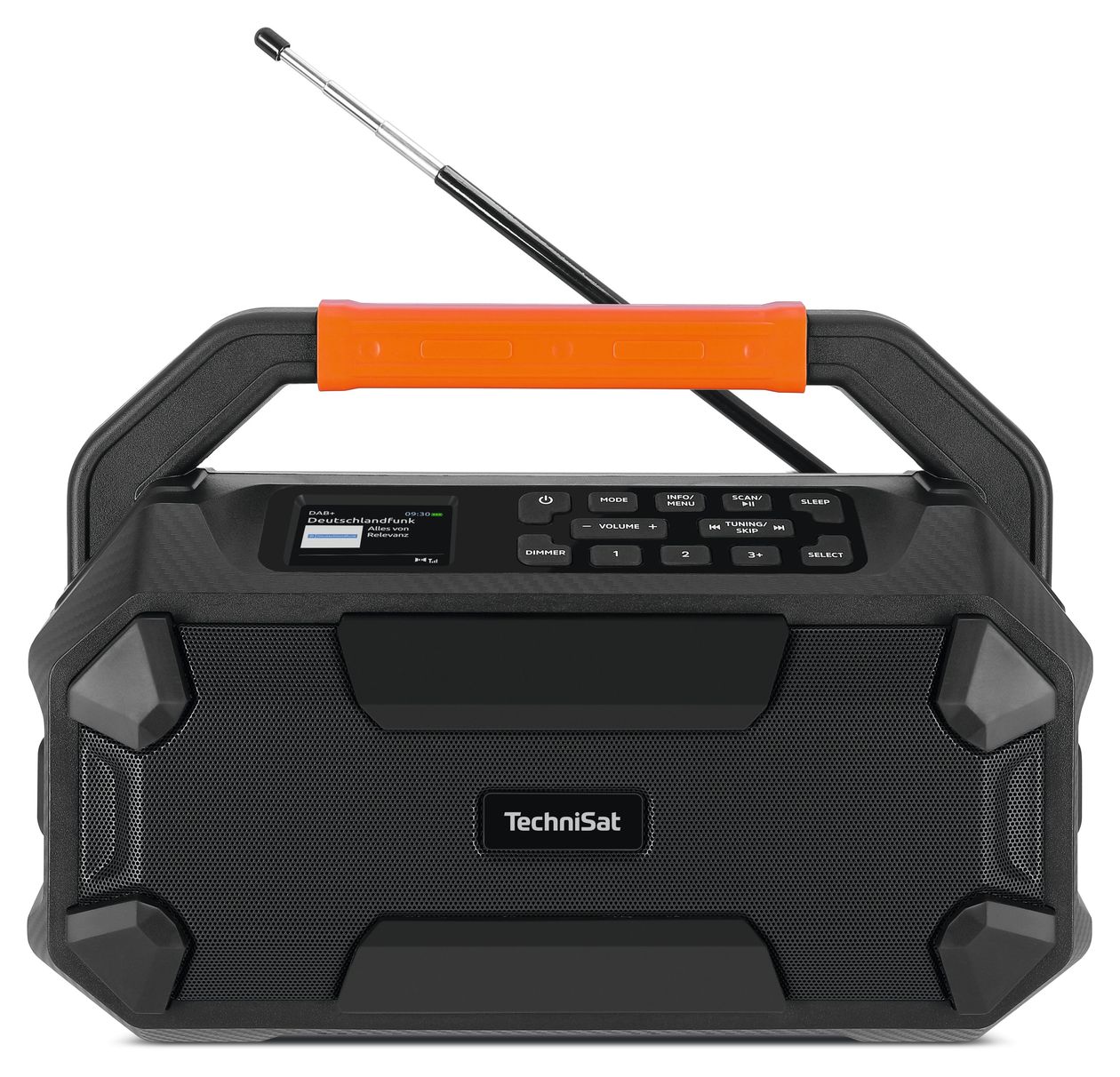 DigitRadio 231OD Bluetooth DAB+, FM Radio Tragbar IPX4  (Schwarz) 