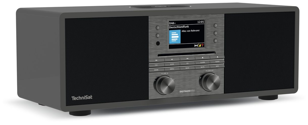 DigitRadio 650 Bluetooth DAB+, FM Radio (Anthrazit) 