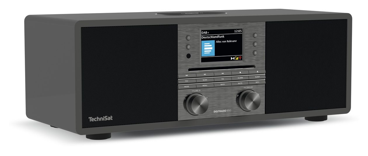 DigitRadio 650 Bluetooth DAB+, FM Radio Internet  (Anthrazit) 