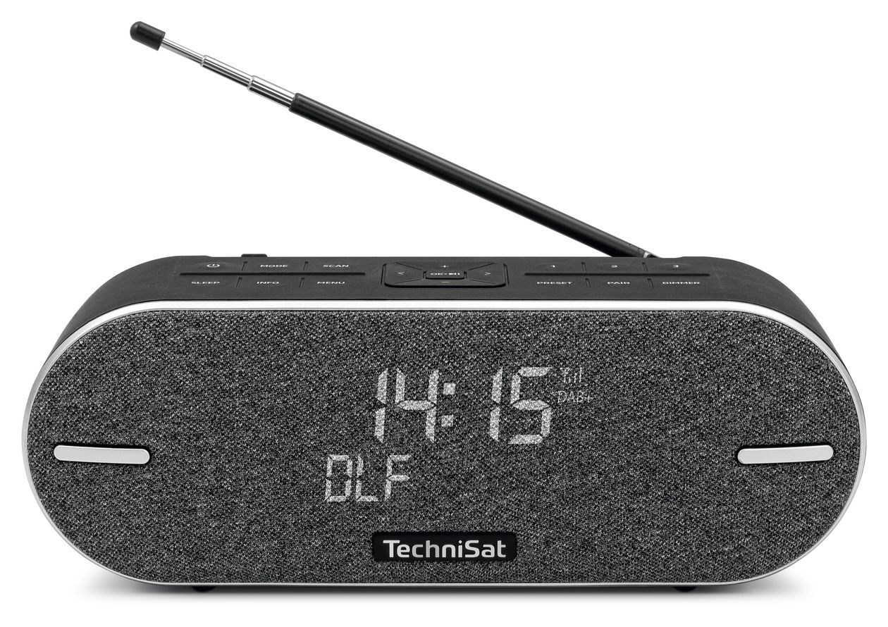 DigitRadio BT2 Bluetooth DAB+, FM Radio Tragbar IPX5  (Anthrazit, Schwarz) 